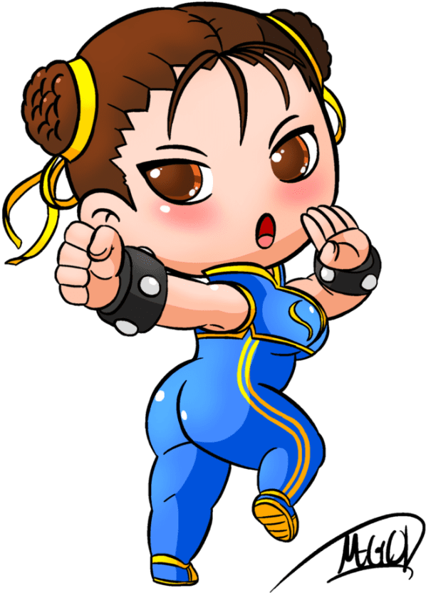 Chibi Chun Li Clipart (680x963), Png Download