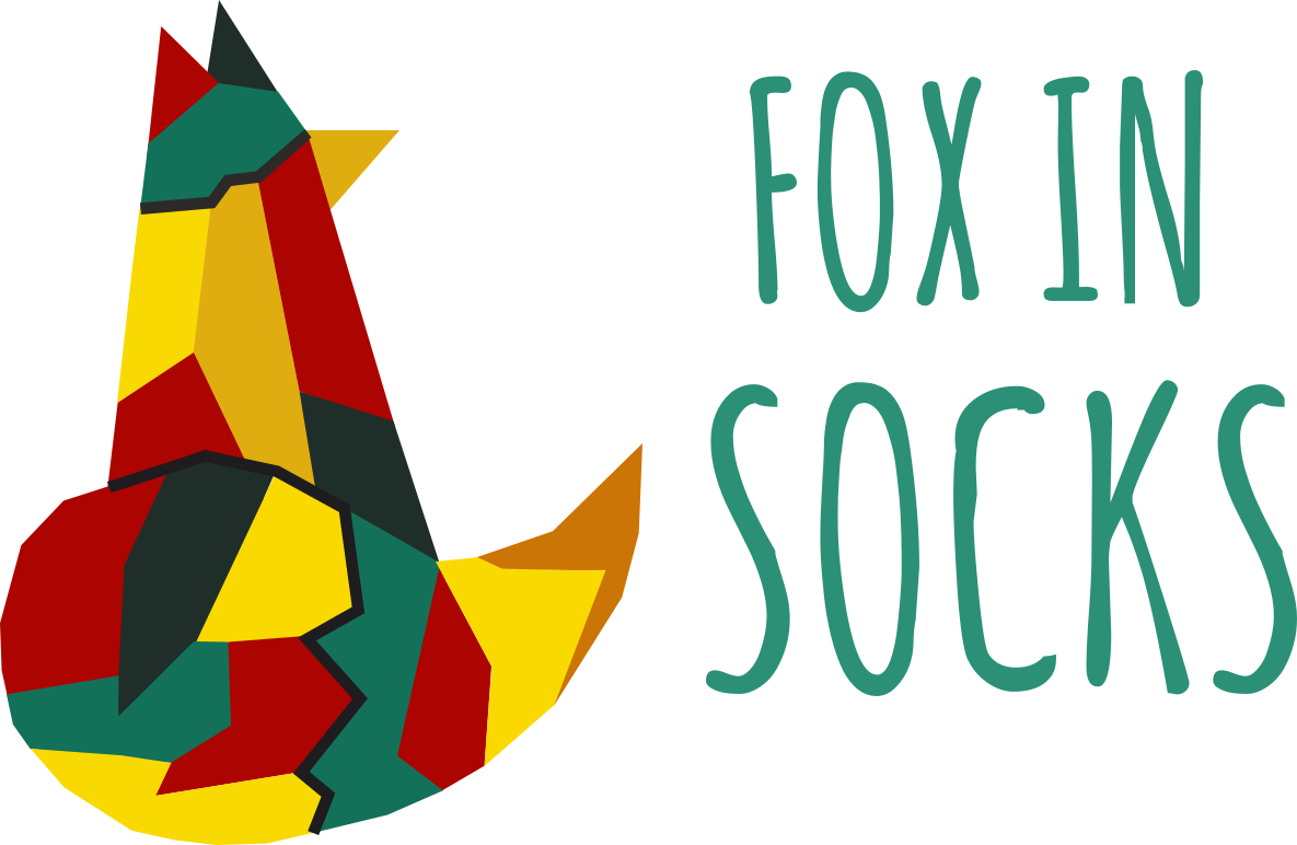 Foxinsocks Foxinsocks - Graphic Design Clipart (1185x772), Png Download