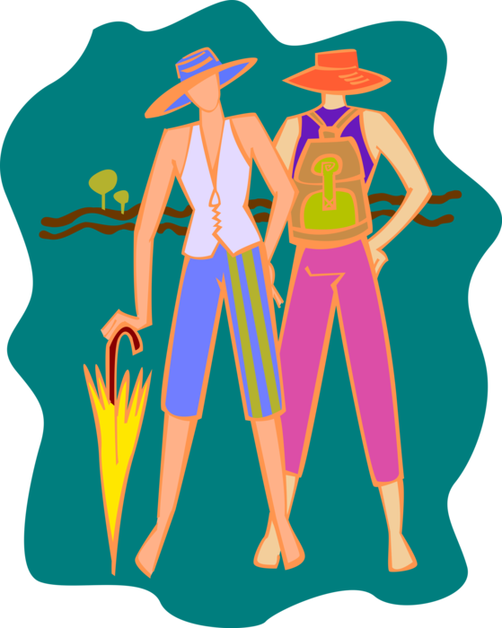 559 X 700 2 - People In Summer Clothes Clipart - Png Download (559x700), Png Download