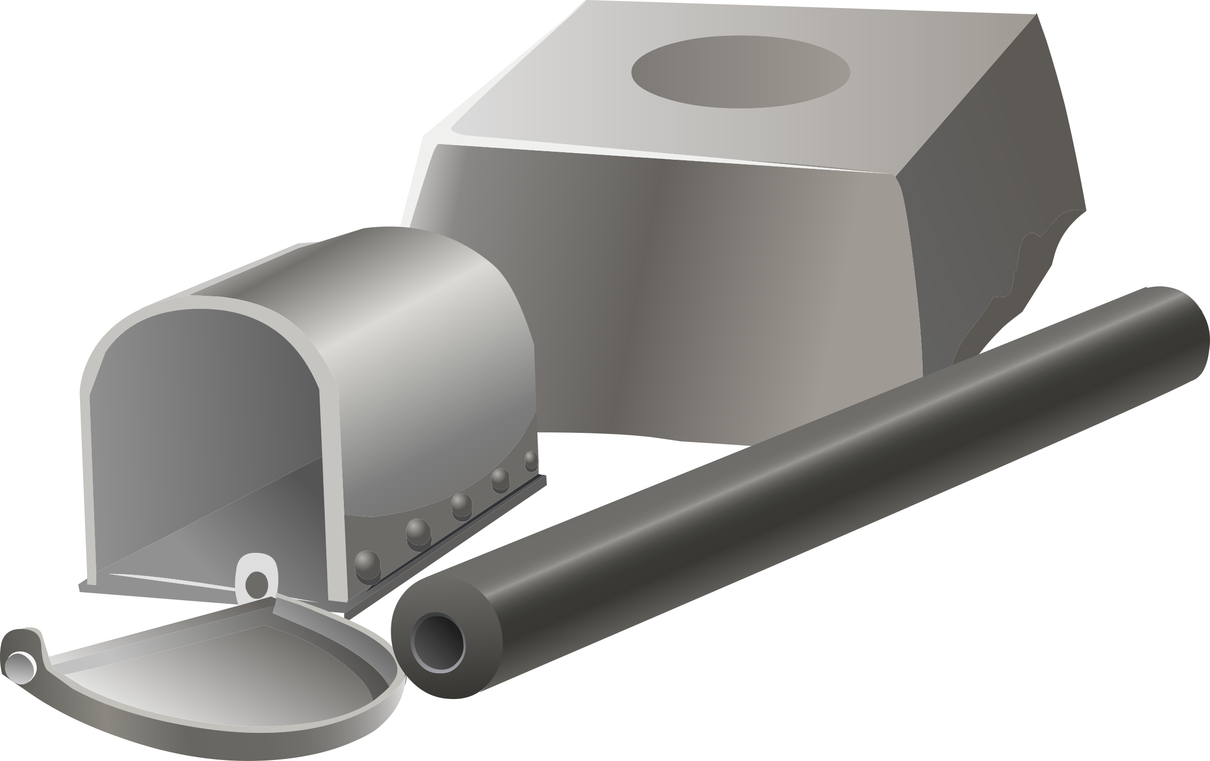 This Free Icons Png Design Of Misc Mailbox Kit Clipart (2400x1510), Png Download