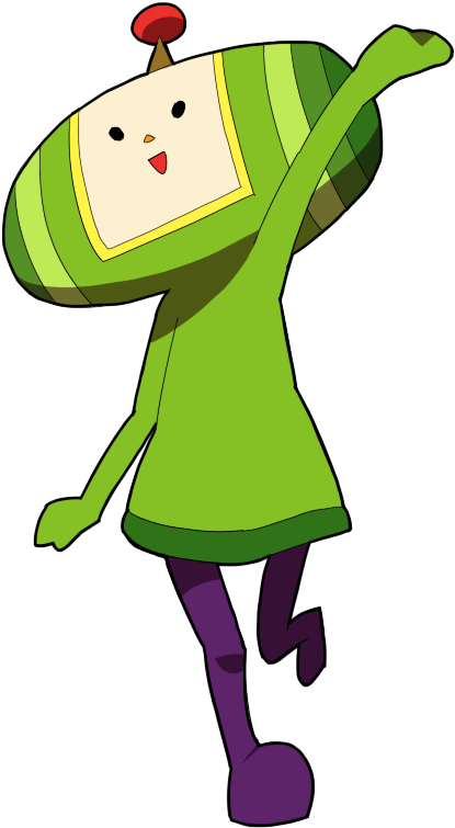 Katamari Damacy World Of Tanks Playstation 2 Green - Katamari Damacy Prince Transparent Clipart (469x793), Png Download