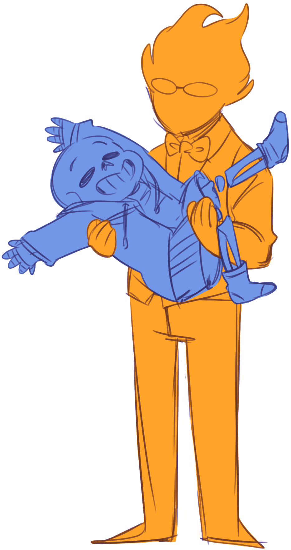 Sans What Are You Doing Youre A Cute Wiggly Guy - Cartoon Clipart (1200x1900), Png Download