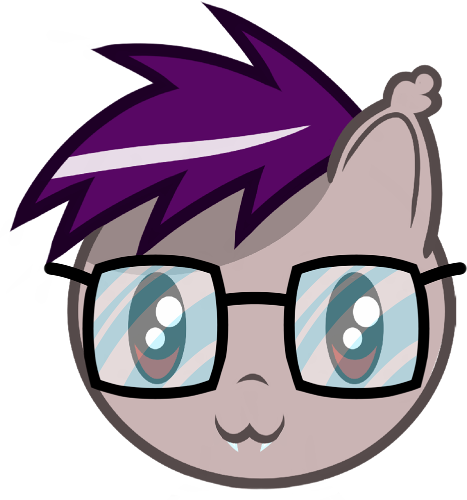 Coldfire The Bat's Avatar - Cartoon Clipart (1000x1000), Png Download