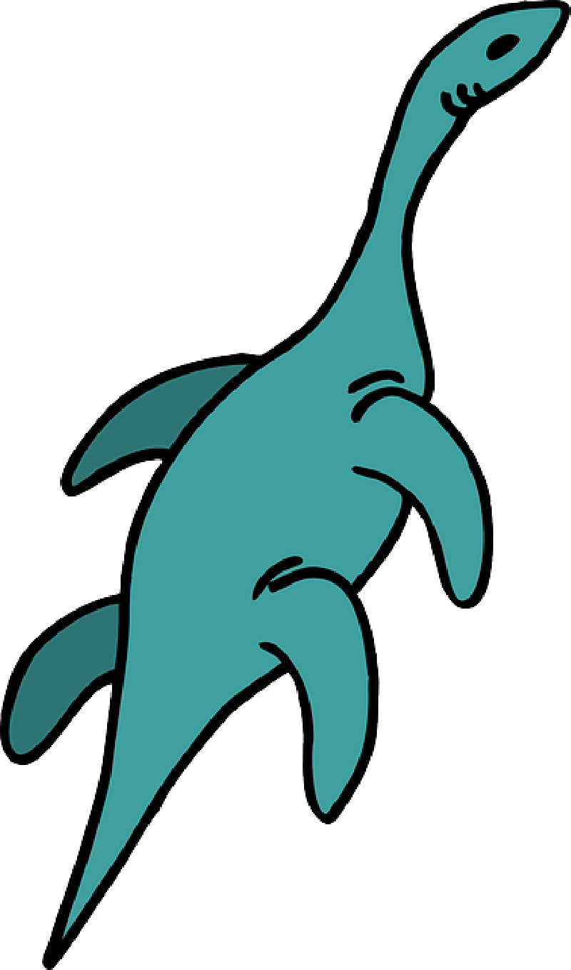 Download Vector Graphics,free Pictures Water Dinosaur Clip Art Png