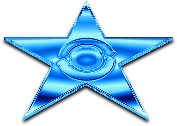 Rc Star Blue By Dragoth - Blue Star Pngs Clipart (737x527), Png Download
