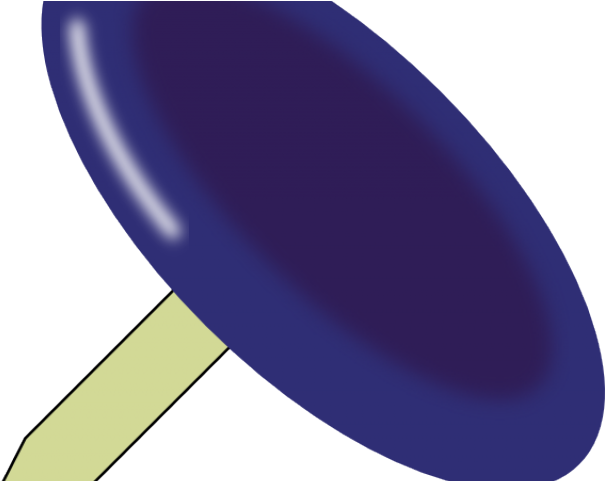 Thumb Tack Clipart Purple - Png Download (640x480), Png Download