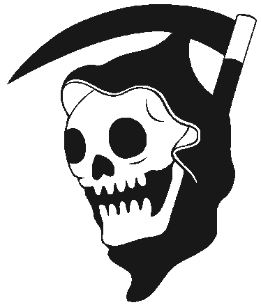 Image Of Reaper Beanie - Skull Clipart (1500x525), Png Download