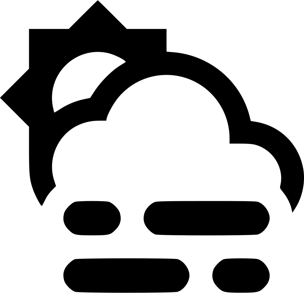 Fog Svg Png Icon Free Download Clipart (980x944), Png Download