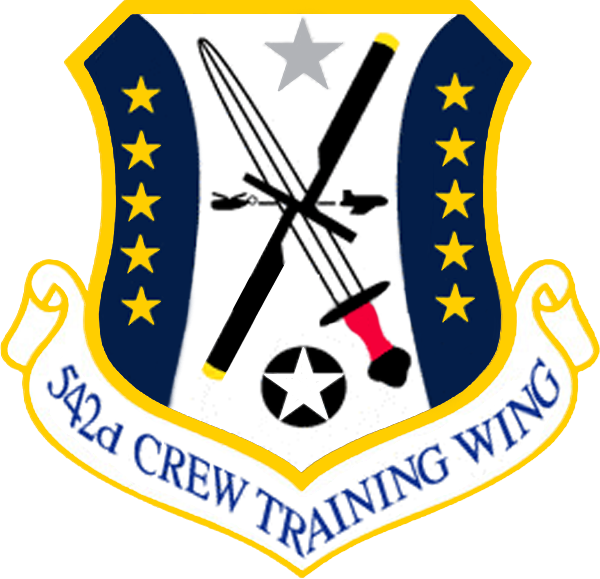 542d Crew Training Wing - Luke Afb 56 Fw Clipart (600x579), Png Download