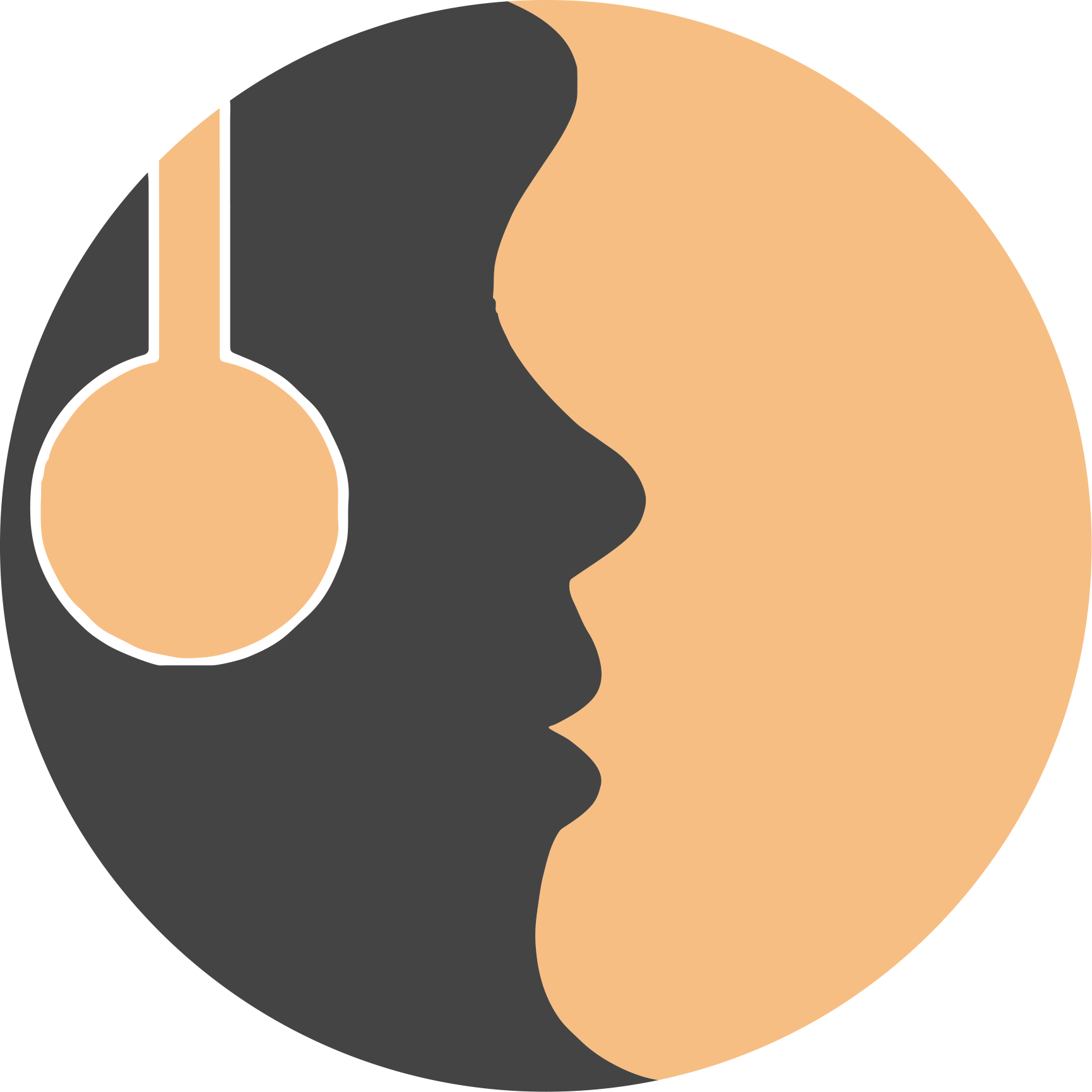 Sounds Physiological - Circle Clipart (1730x1730), Png Download