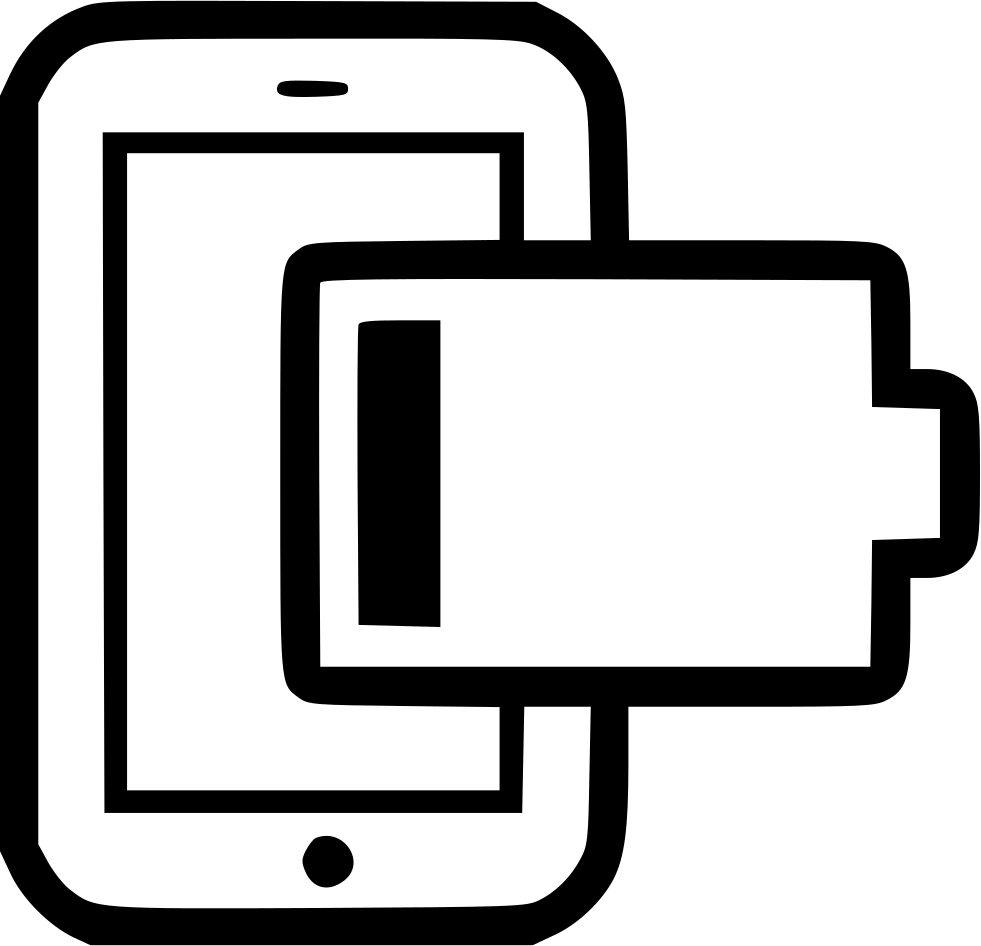 Device Battery Phone Low Smartphone Comments Clipart (981x946), Png Download