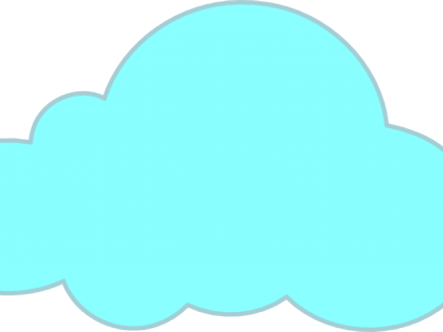 Cloud Clipart Sky - Heart - Png Download (640x480), Png Download