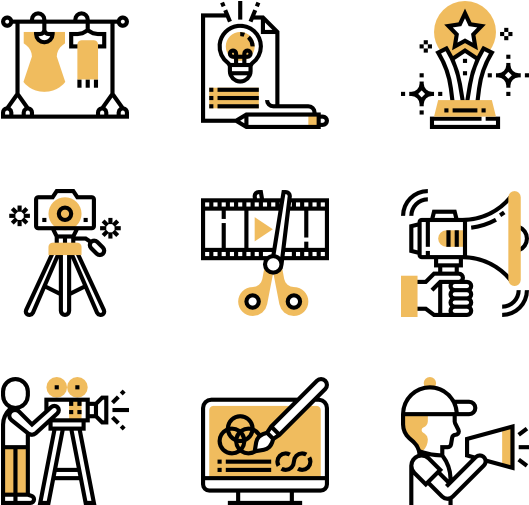 Video Production Clipart (600x564), Png Download