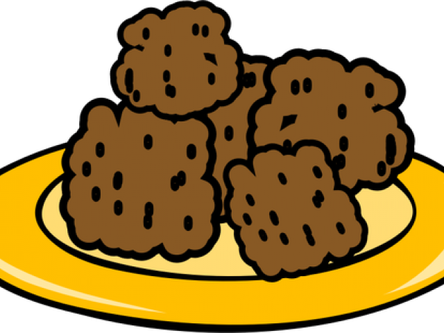 Meatball Clipart Dinner Meal - Clip Art - Png Download (640x480), Png Download