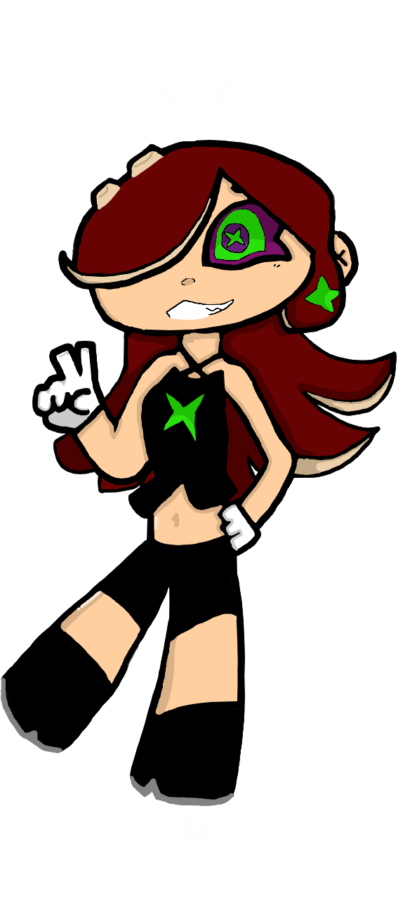 Octavia Yey - Cartoon Clipart (602x1326), Png Download