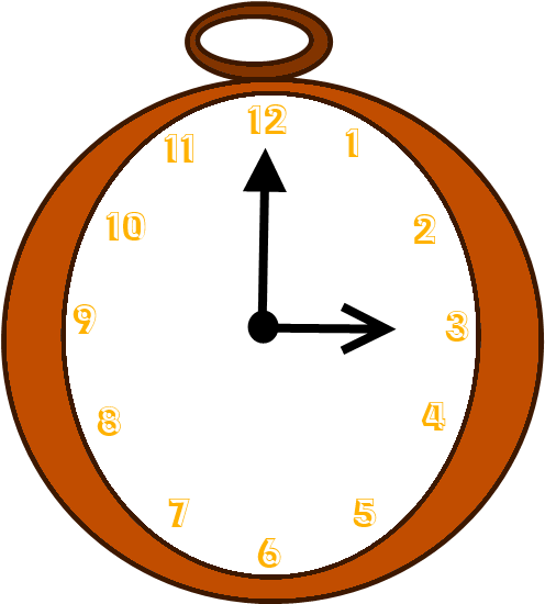 Stem-winder - Wall Clock Clipart (800x600), Png Download