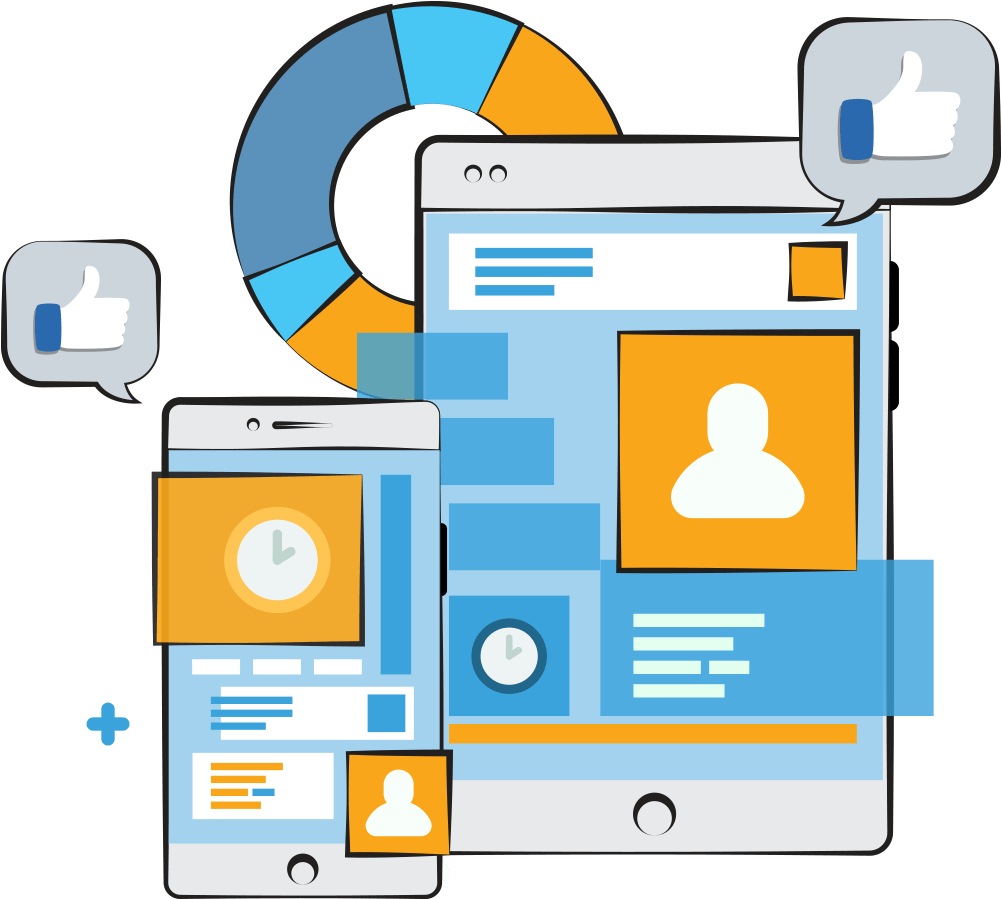 With Social Media Marketing You Experience Remarkable Clipart (1000x913), Png Download