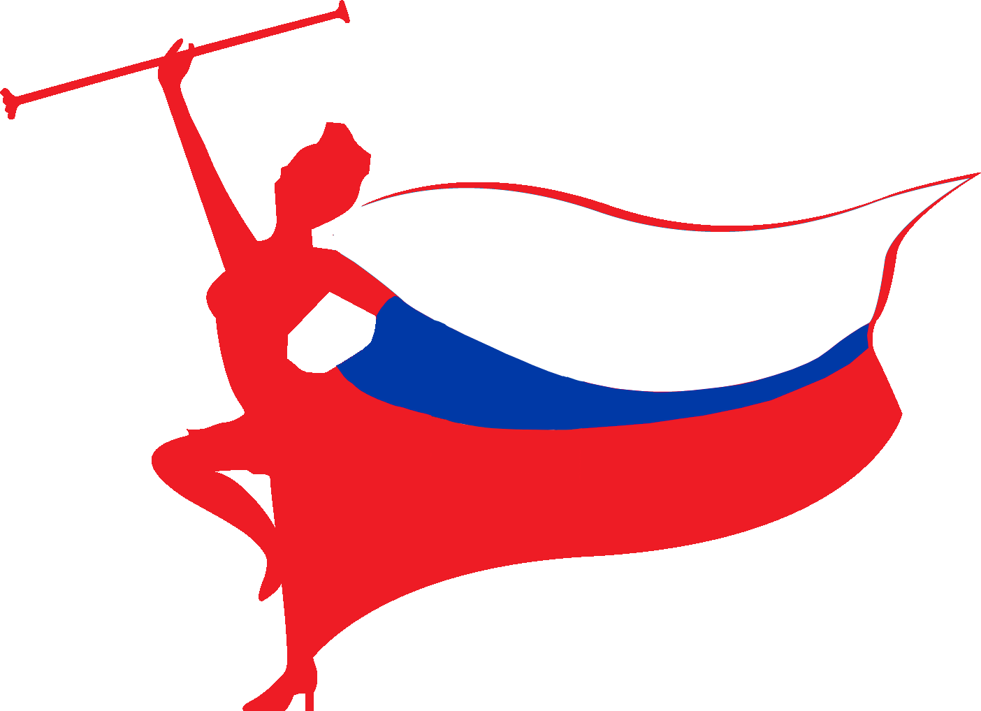 Russia-logo - Majorette Choreography Clipart (1404x1018), Png Download