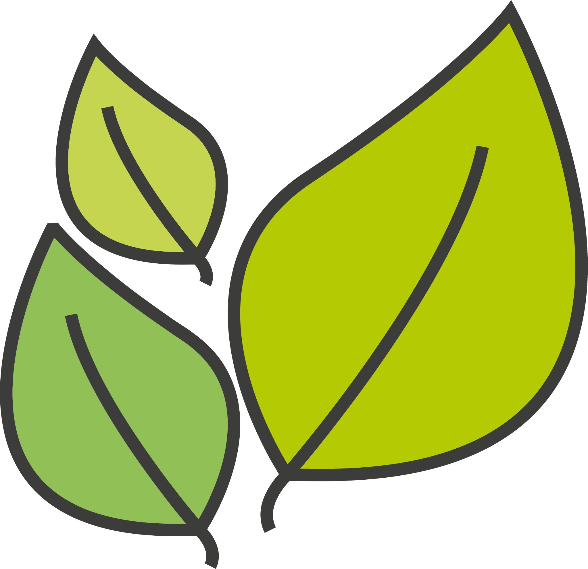 We're Eco-friendly Clipart (2046x1981), Png Download