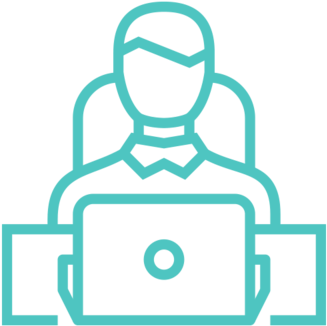 Person-laptop - Istanbul Clipart (1000x333), Png Download