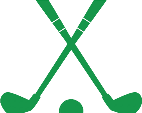 Golf Course Clipart Symbol - Golf Club And Ball - Png Download (640x480), Png Download