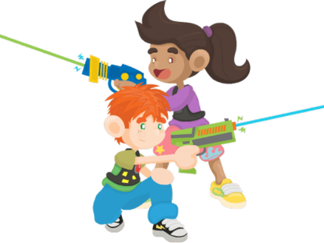 Laser Clipart Transparent - Laser Tag Clipart - Png Download (640x480), Png Download