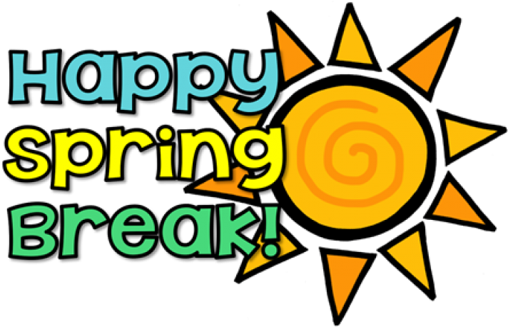 2019 Spring Break Holidays - Have A Great Spring Break Clipart (750x501), Png Download