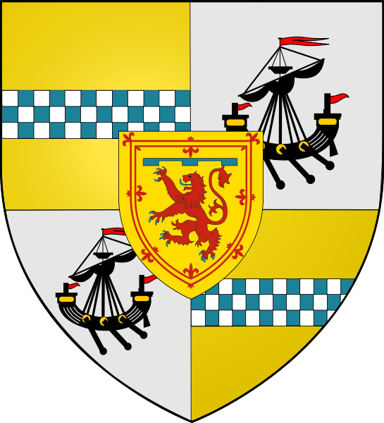 Scottish Coat Of Arms Clipart (545x600), Png Download