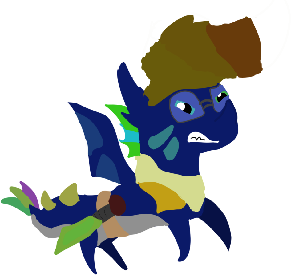 Digital Art, Dracony, Hybrid, Oc, Oc - Cartoon Clipart (1040x1024), Png Download