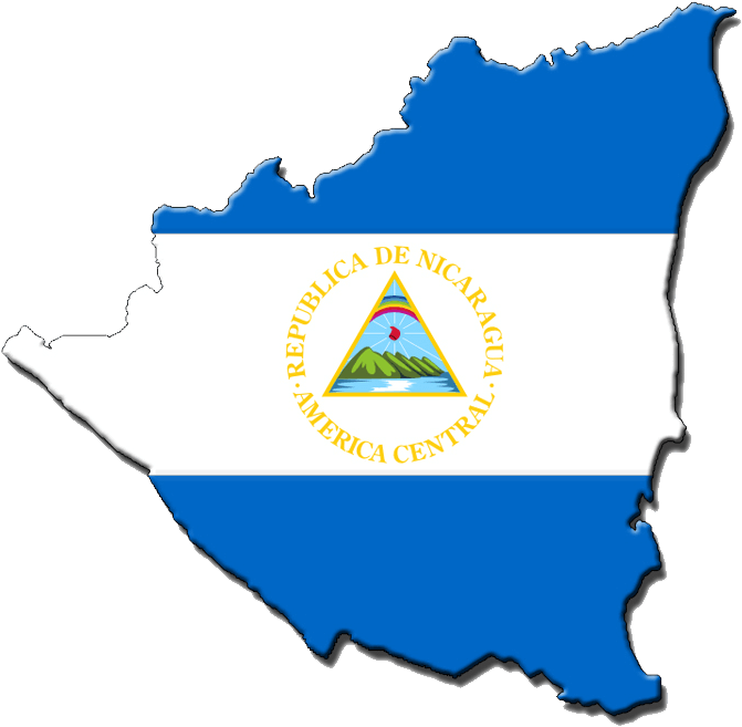 What Do You Think Of When I Say, Nicaragua The Revolution - Flag Of Nicaragua Clipart (720x709), Png Download