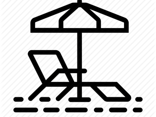 Relax Clipart Sun Shade - Illustration - Png Download (640x480), Png Download