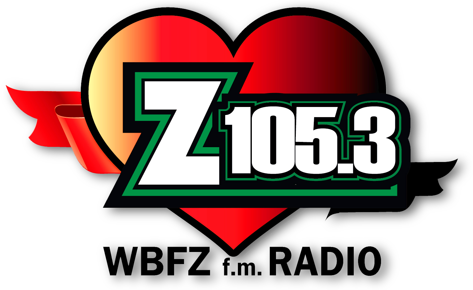 Wbfz Radio Heart Clipart Full Size Clipart (3627934) PinClipart