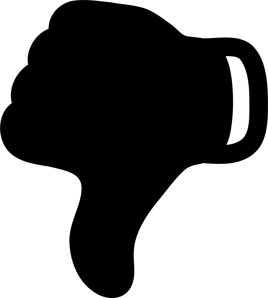 Dislike Png, Download Png Image With Transparent Background, - Pulgar Abajo Icono Png Clipart (800x891), Png Download