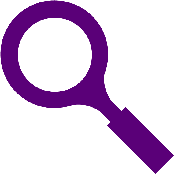Evaluation Icon Purp - Investigation Png Icons Clipart (600x597), Png Download