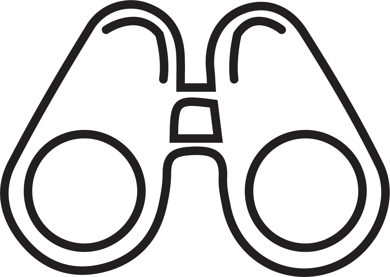 Discover - Line Art Clipart (1341x953), Png Download