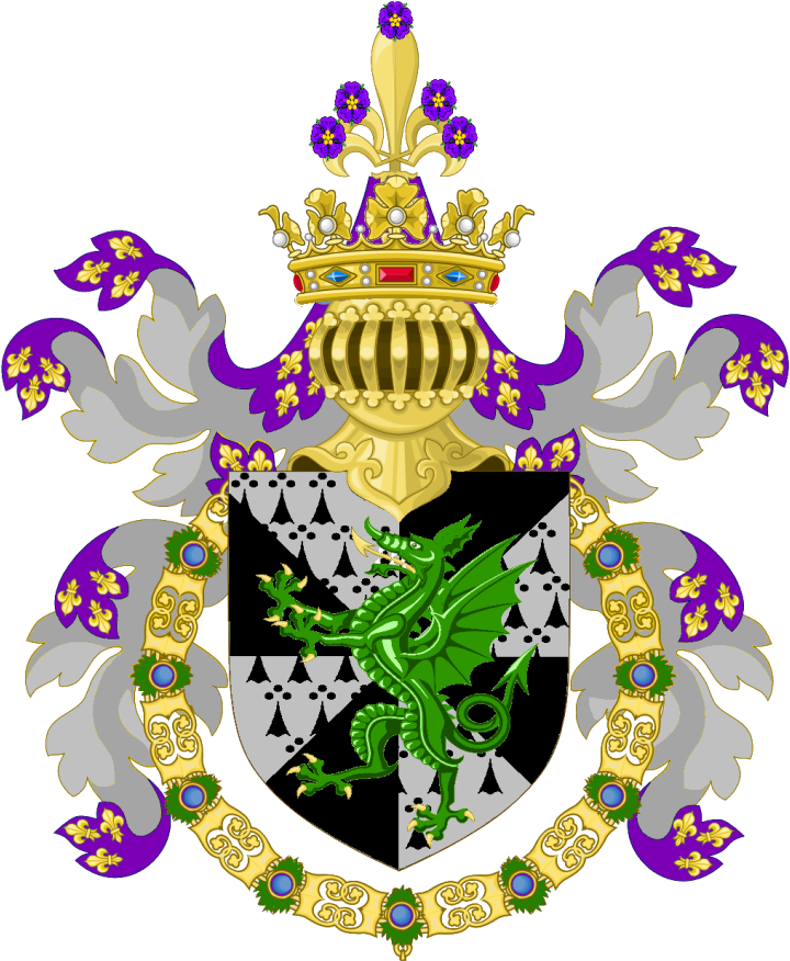 The Coat Of Arms Of The Royal Court And The Simple - Goodi Coat Of Arms Clipart (786x900), Png Download