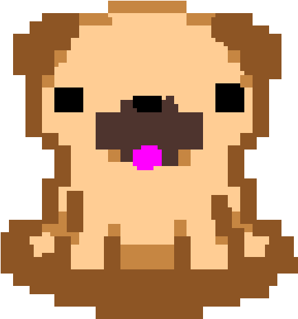 Its A Pugggggggg Named Jeeeeeeeeeeff - Cartoon Clipart (600x600), Png Download