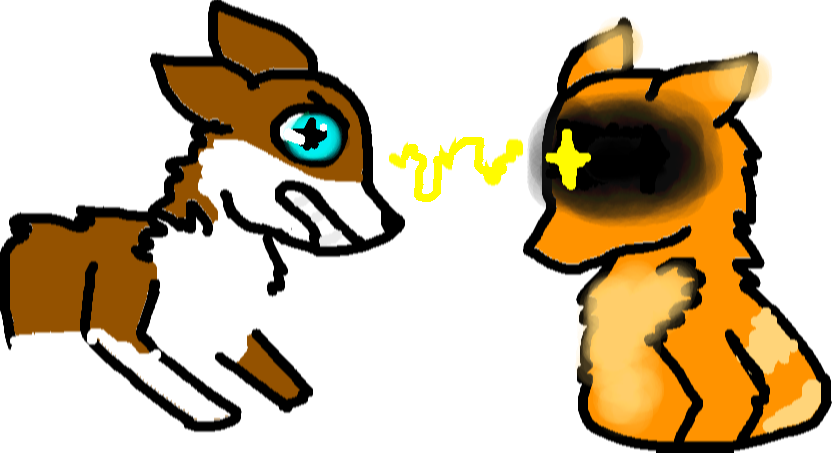 Rivalry Animation - Drawing Copy - Cartoon Clipart (832x453), Png Download