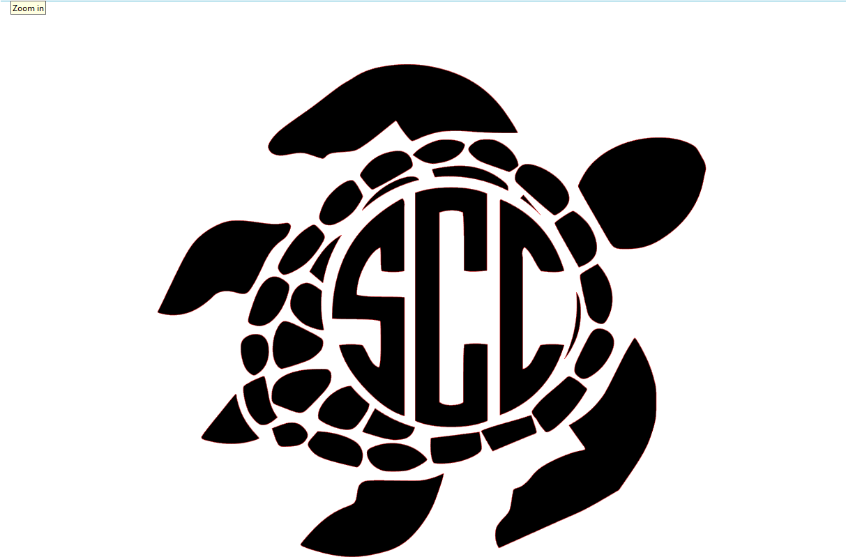 Dreamcatcher Clipart Monogram - Black And White Sea Turtles - Png Download (1212x885), Png Download