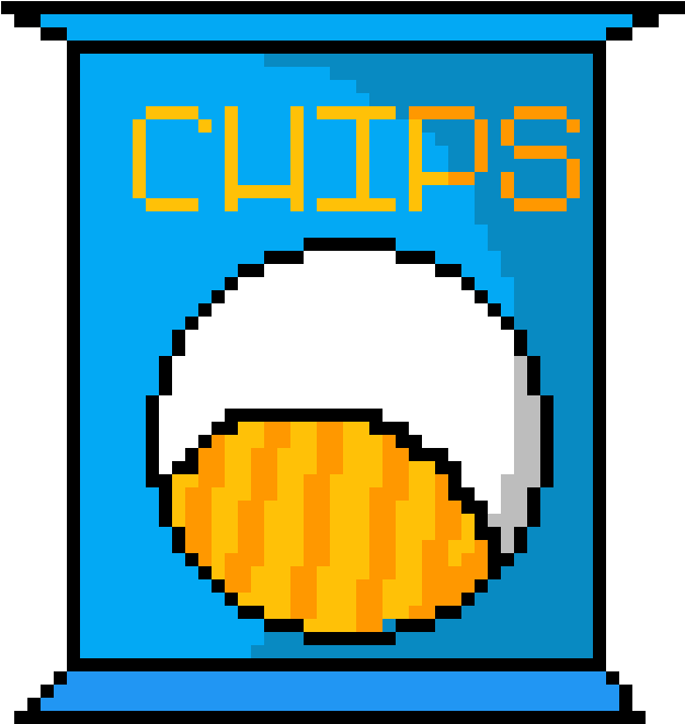 Bag Of Chips Clipart (1200x1200), Png Download