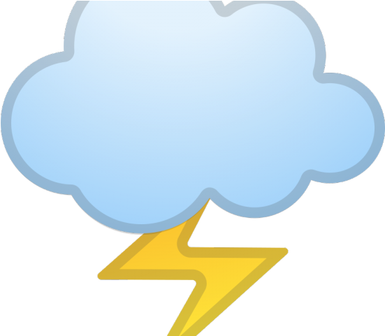Lightening Clipart Lightning Cloud - Png Download (640x480), Png Download