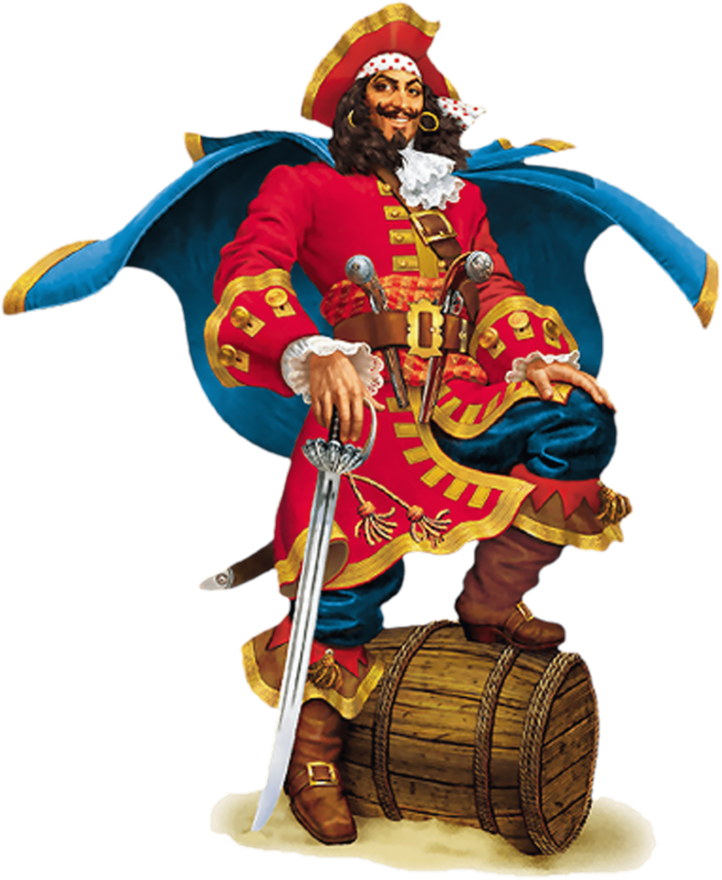 Pirate Clipart (800x974), Png Download