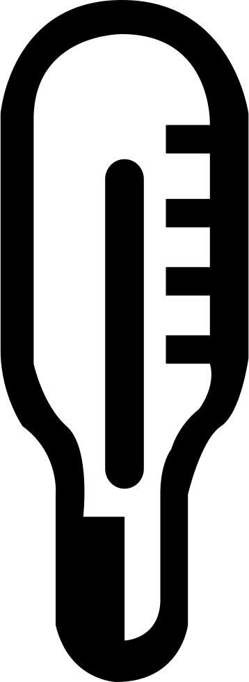 Philipines Clipart Thermometer - Png Download (358x980), Png Download