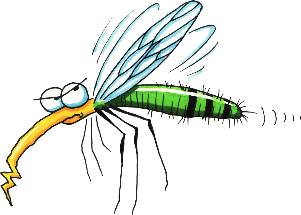 Pioneer Natural Insect Spray 4oz Mosquito Clipart Png - Mosquito Clipart Transparent Png (963x690), Png Download