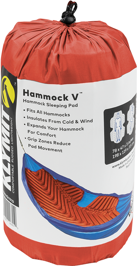 Hammock V Sleeping Pads - Backpack Clipart (1200x1200), Png Download