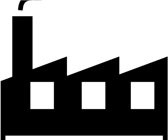 Factory Clipart Paper Factory - Factory - Png Download (640x480), Png Download