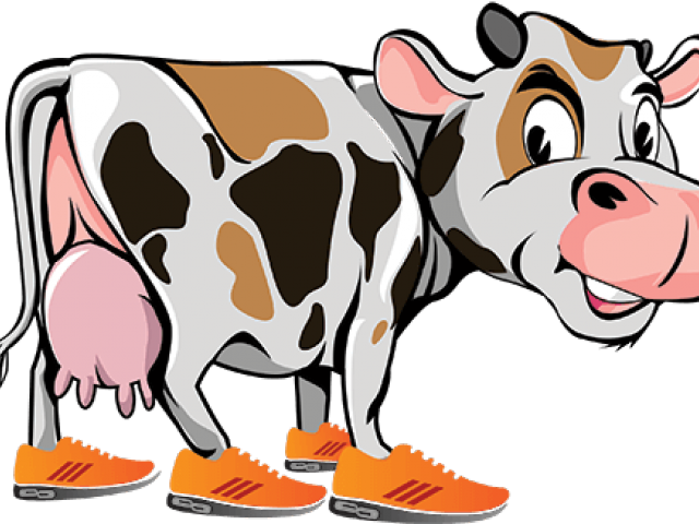 Cow Clipart Run - Png Download (640x480), Png Download