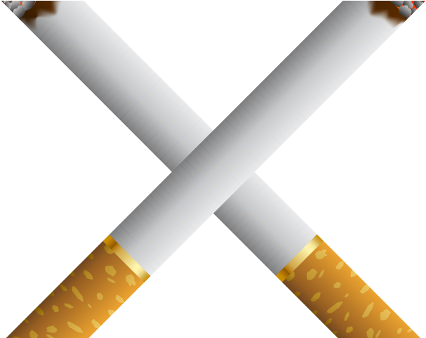 Cigarette Clipart Smoking Cigarette - Clip Art - Png Download (640x480), Png Download