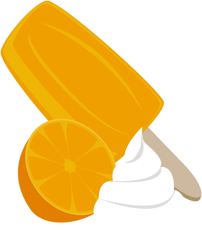 Orange Cream Cutie Mark By Jaelachan On Ⓒ - Mlp Orange Cutie Mark Clipart (853x937), Png Download