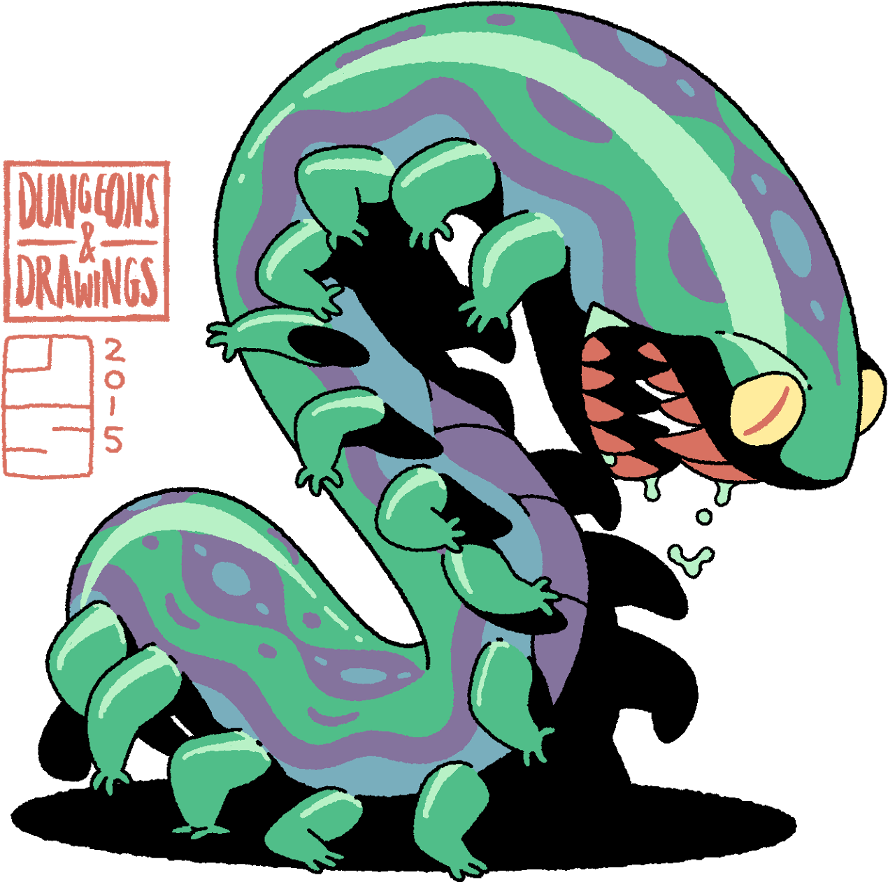 The Basilisk Is A Large, Serpentine Lizard Most Famous - Basilisk Clipart (1270x1262), Png Download